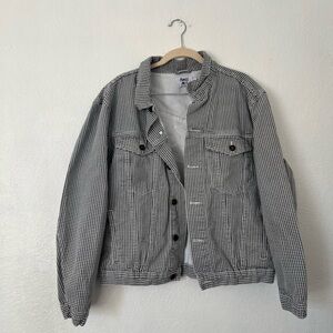 Princess Polly Monochrome Checkered Jacket